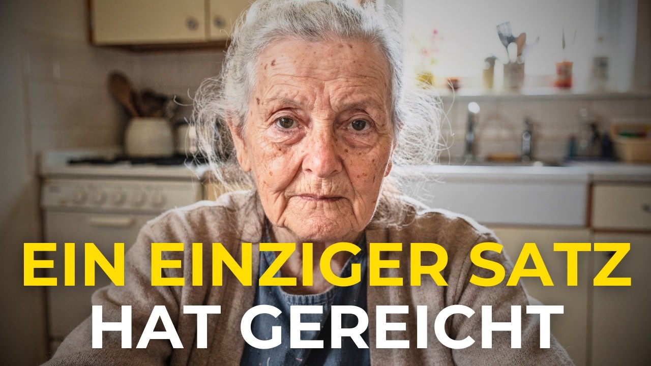 Sie behandelten mich mit 80 Jahren wie ein Kind. Ich tat es einmal, danach fehlte es nie an Respekt.
