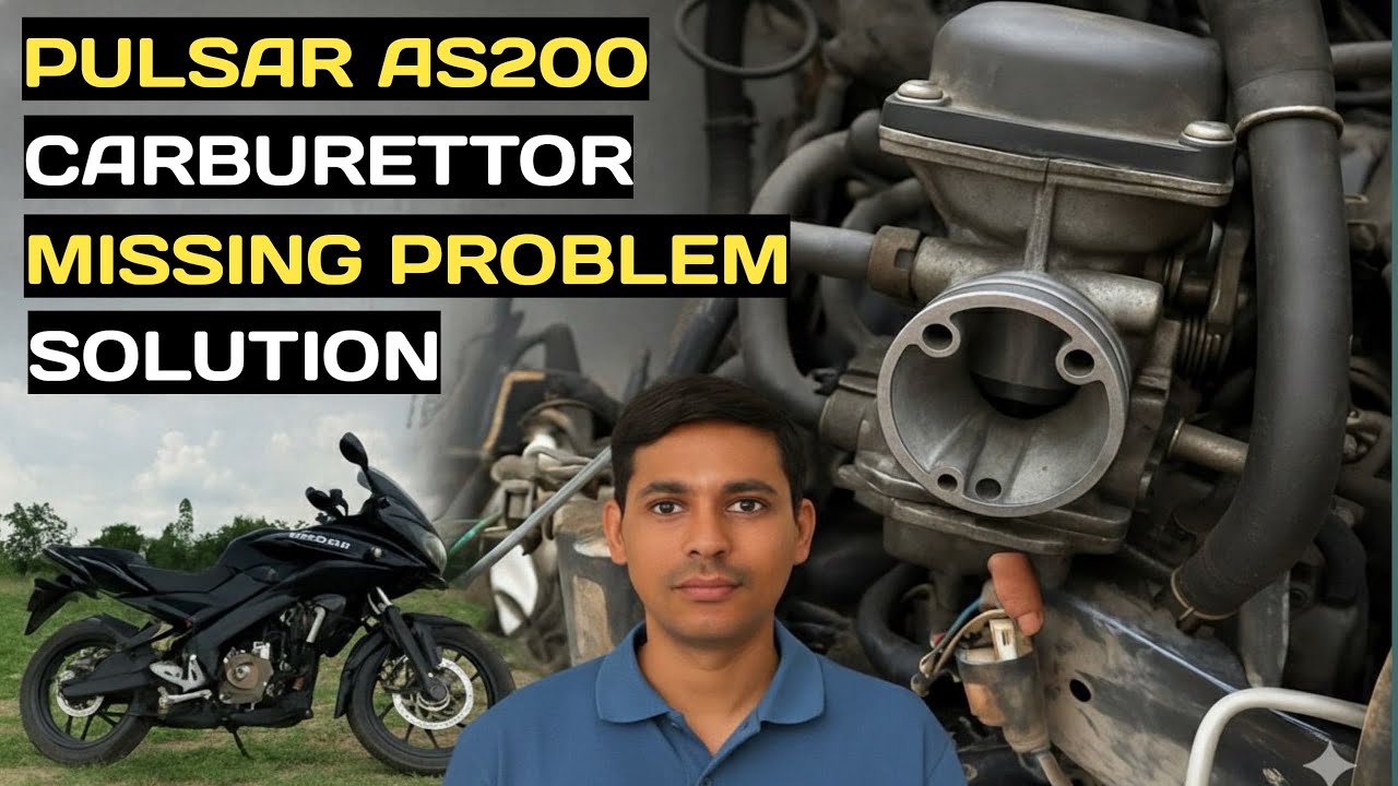 Pulsar AS200 Carburettor & Missing Problem Solution | Full Step-by-Step Guide