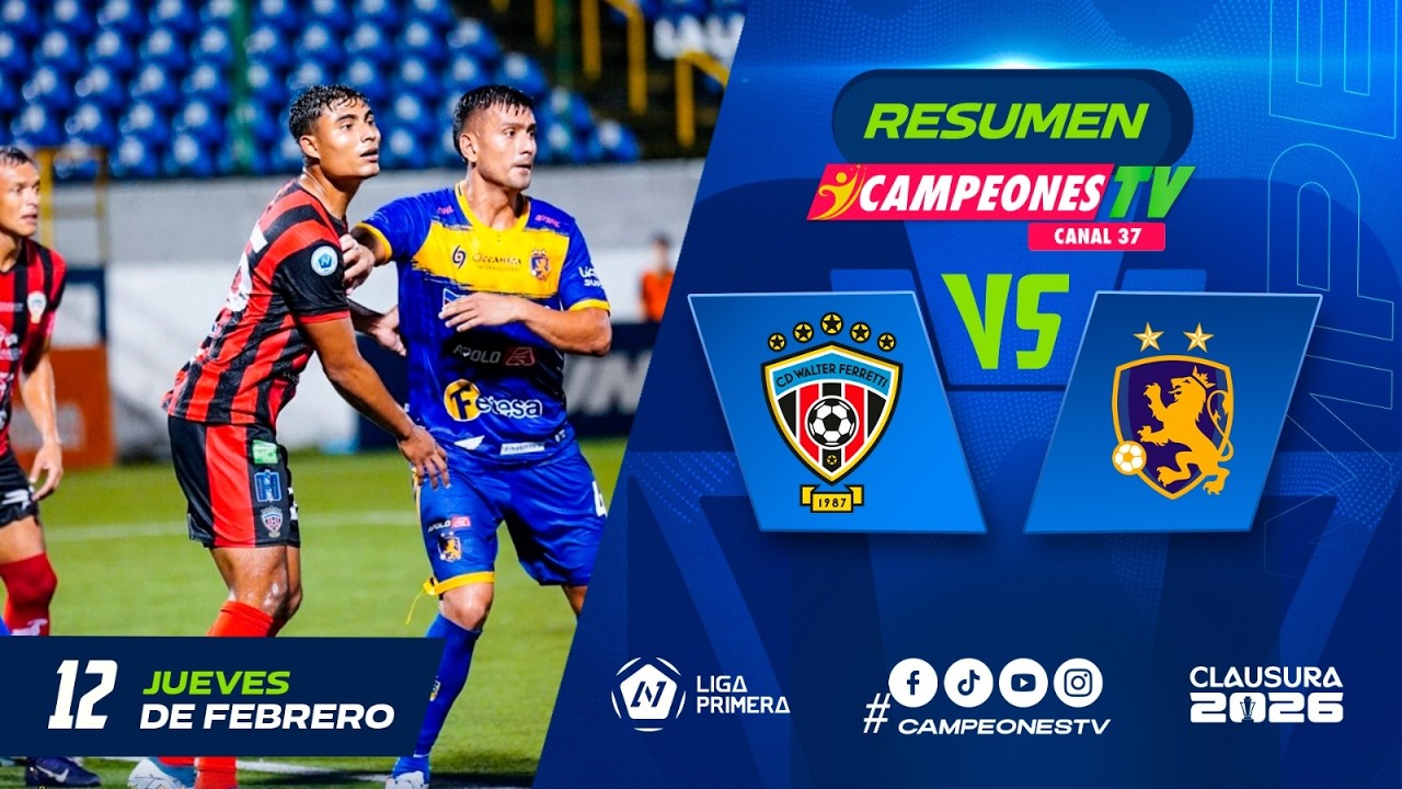 ⚽ ¡EL DERBI ES ROJINEGRO! Walter Ferretti vence al Managua FC en el Chocorrón Buitrago 🔥