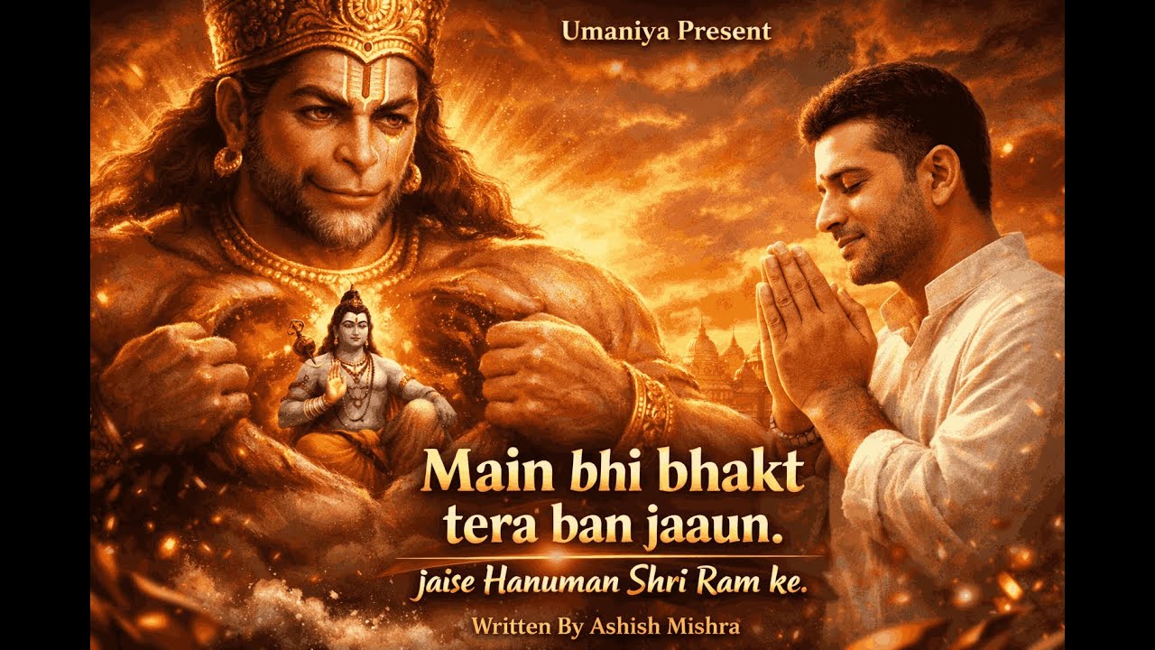 Umaniya Present | Main Bhi Bhakt Tera Ban Jaaun, Jaise Hanuman Shri Ram Ke | Writer Ashish Mishra