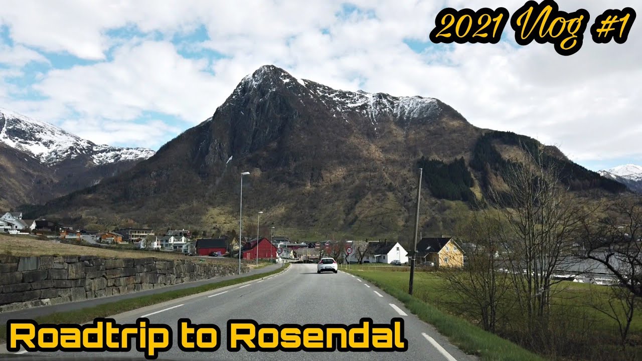 NORWAY TRAVEL  2021 -   ROADTRIP  TO ROSENDAL VIA ODDA  |  VLOG #1