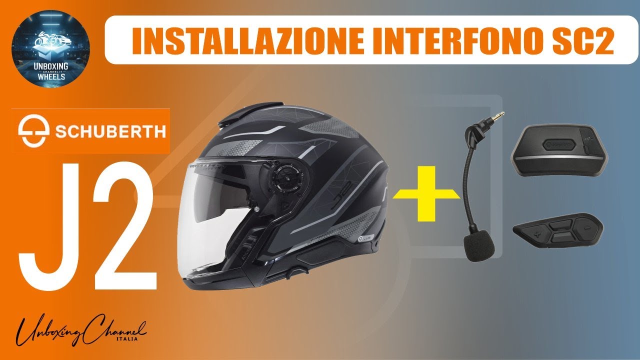 Come Installare l’Interfono SC2 sui Caschi Schuberth – Tutorial Passo Passo