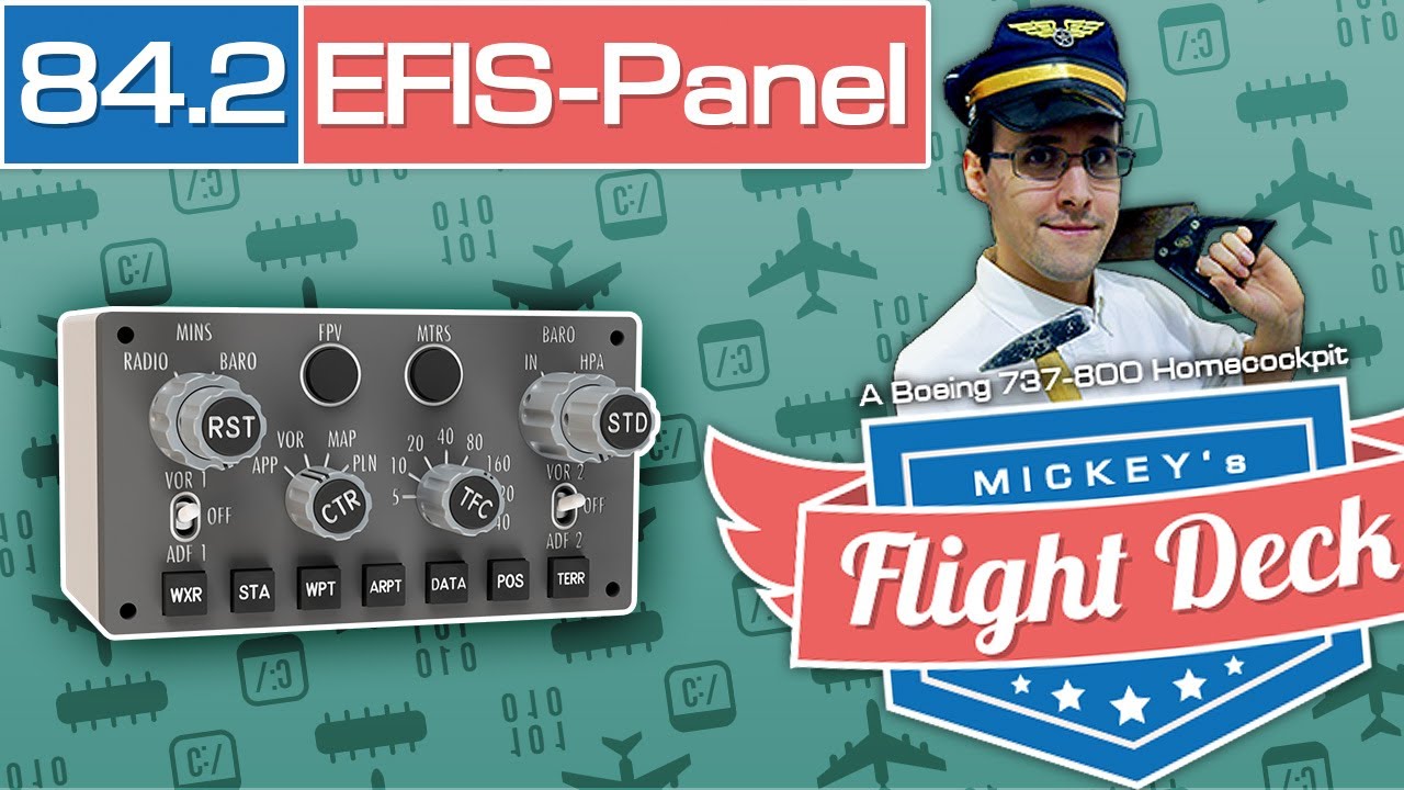 Конфигурация панели EFIS V2 — Boeing 737-800 Homecockpit #84.2