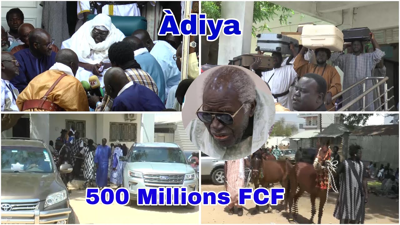 Le Khalif General des baye Fall - Diébal Khalif General des Mourid S Mountakha 500 Millions FCF