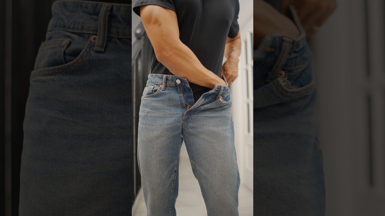 Outfit con chaqueta de traje y jeans #mensfashion #suitstyle