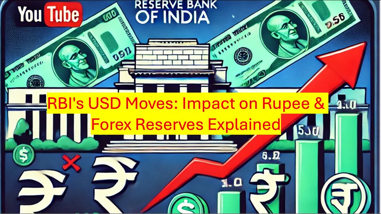 RBI's USD Moves: Impact on Rupee & Forex Reserves Explained🌏