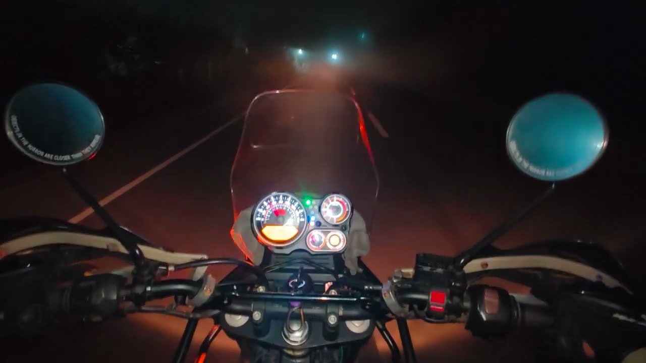 Riding a Bike in the Thickest Fog Imaginable😨 Must Watch Tips #FogRideTips #saferiding