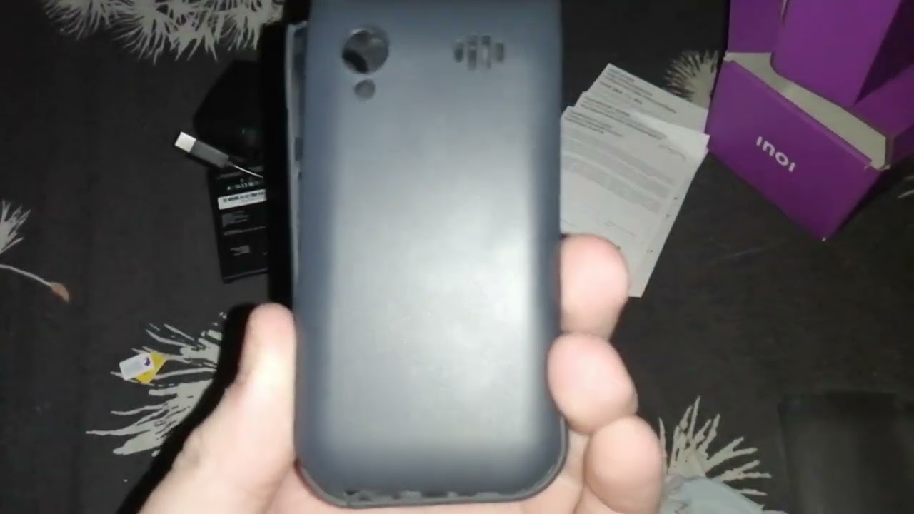 Распаковка Inoi 284 Flip 4G