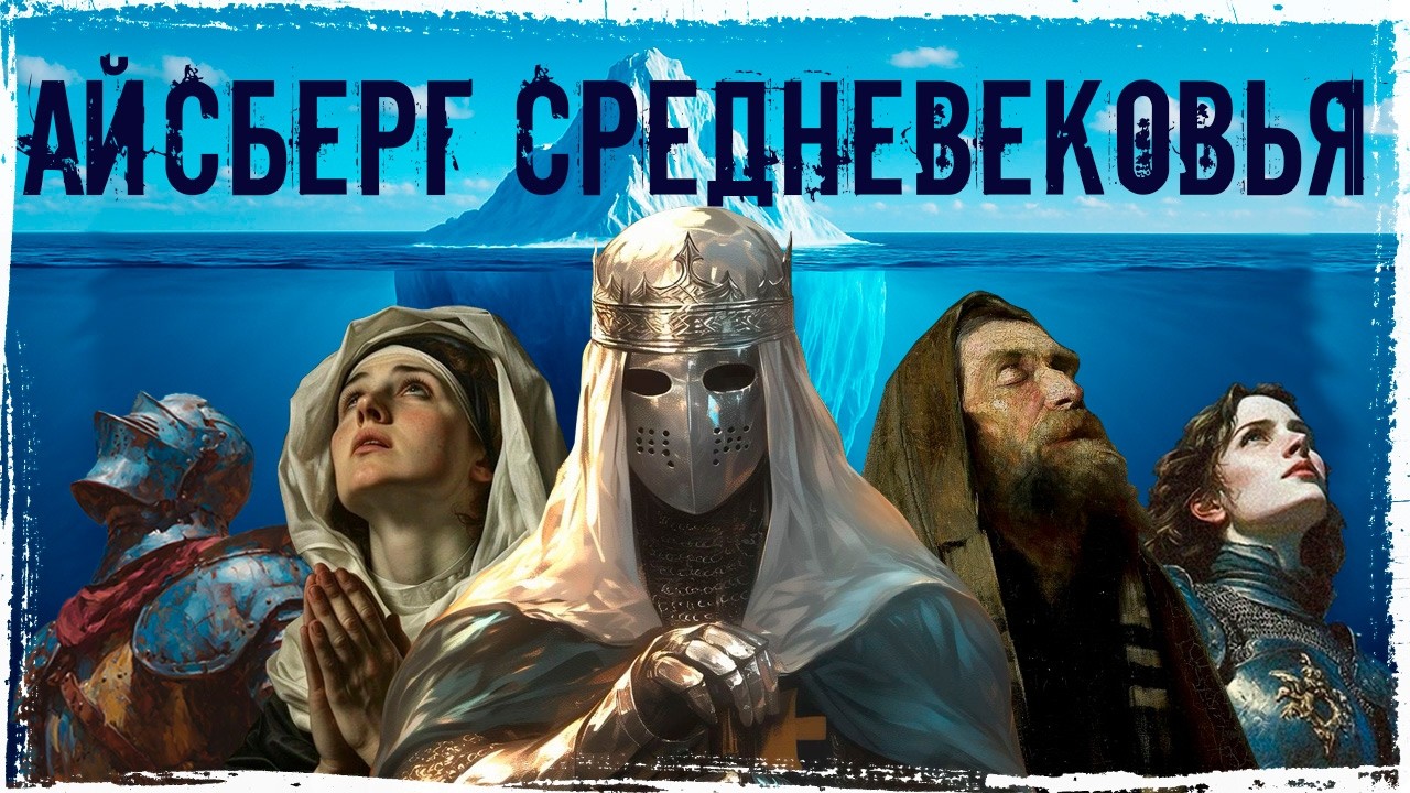 МЕЧ, КРОВЬ И ВЕРА. АЙСБЕРГ СРЕДНЕВЕКОВЬЯ.⚔️