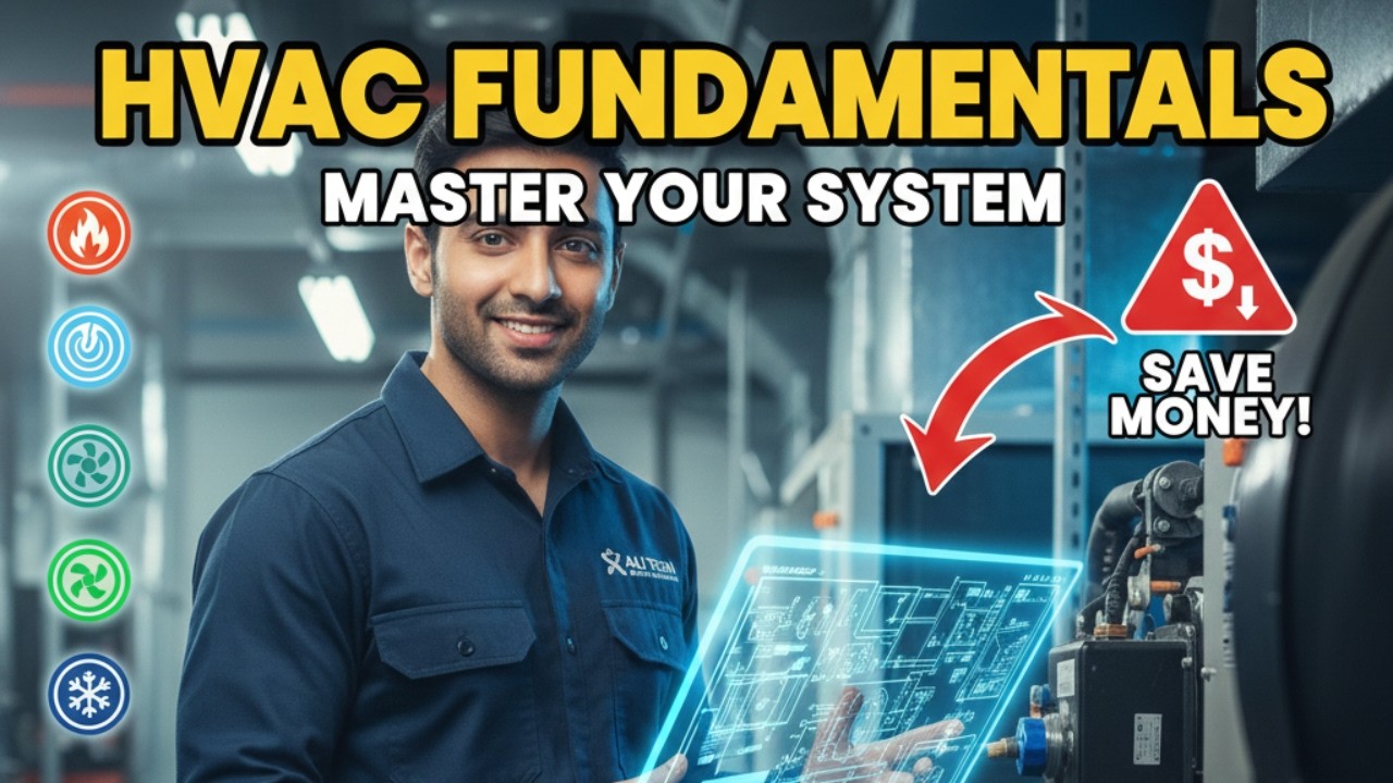 HVAC Fundamentals: Master the Basics of Heating, Ventilation & Air Conditioning