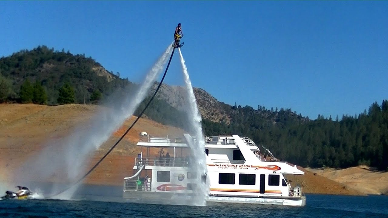 Flying the Jetovator w/ ZR fly by wire throttle!
