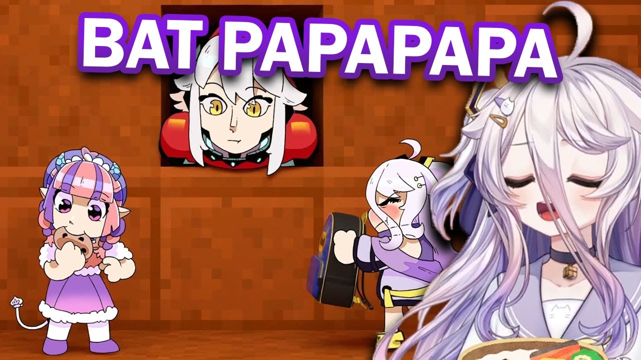 Henya Still can't Say Bat Backpack and Purple Burglar Alarm