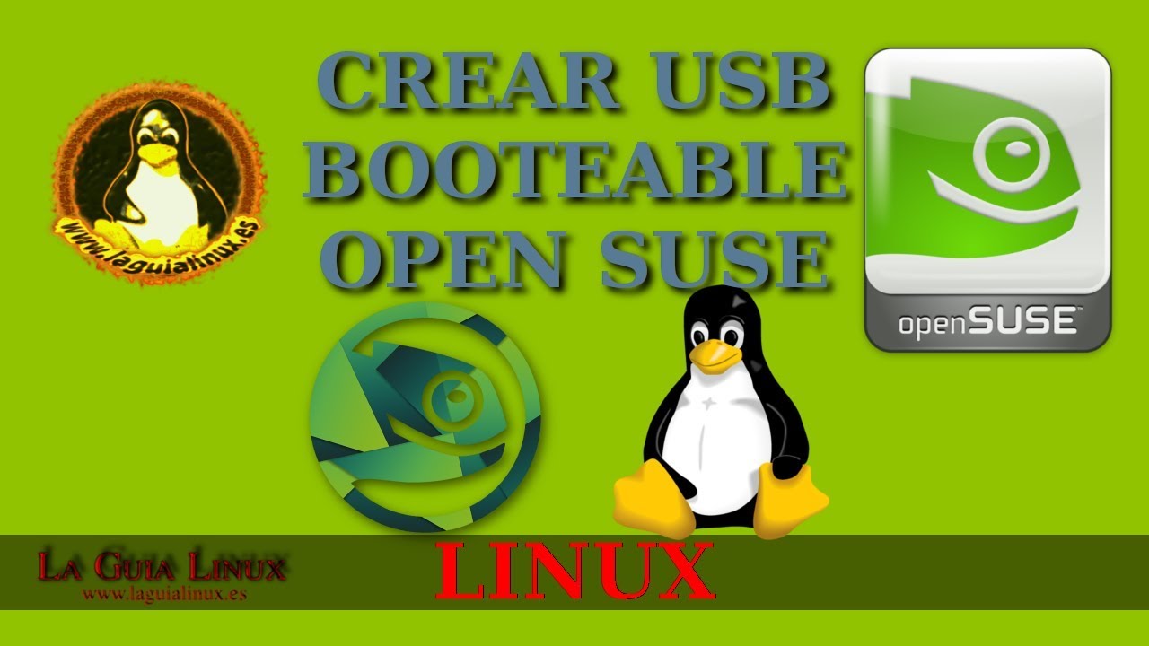 Crear LiveUSB de OpenSuse desde Linux