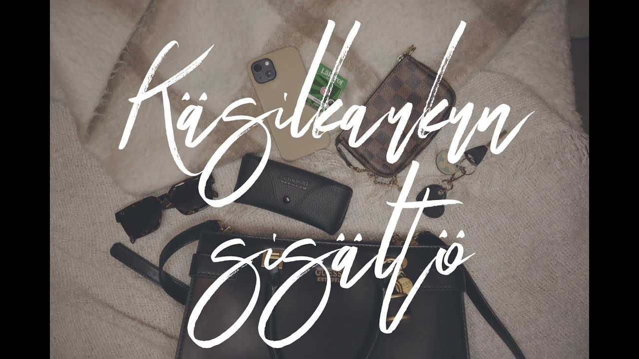 What's in my Bag ∣ Mitä käsilaukku sisältää?