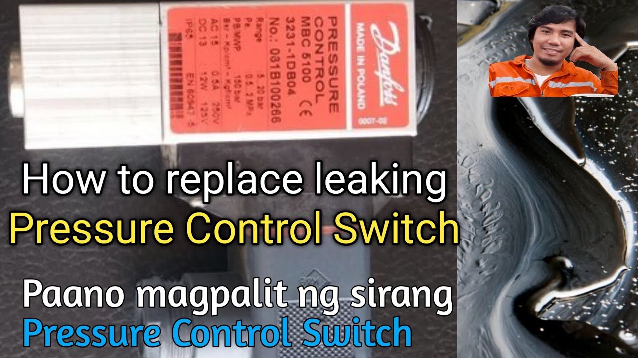 Pressure Control Switch Danfoss how to replace