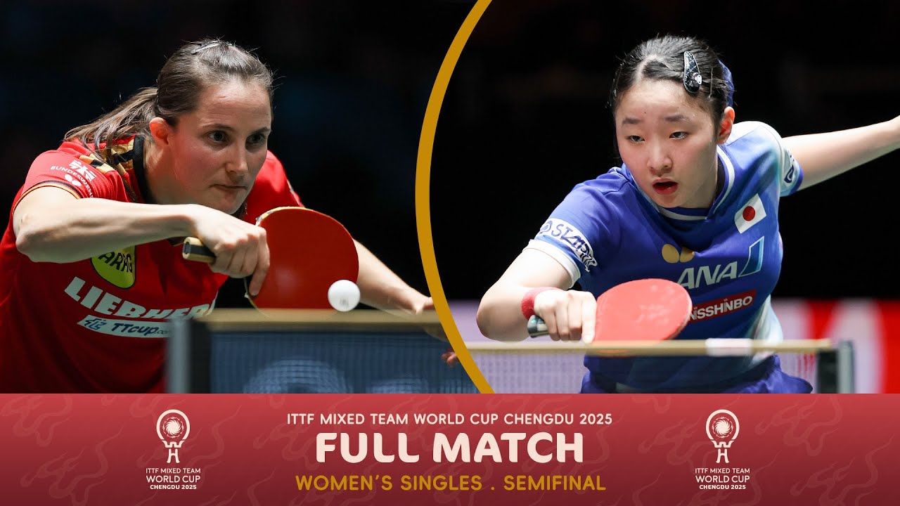 FULL MATCH | Sabine Winter vs Miwa Harimoto | Semifinal - ITTF Mixed Team World Cup 2025