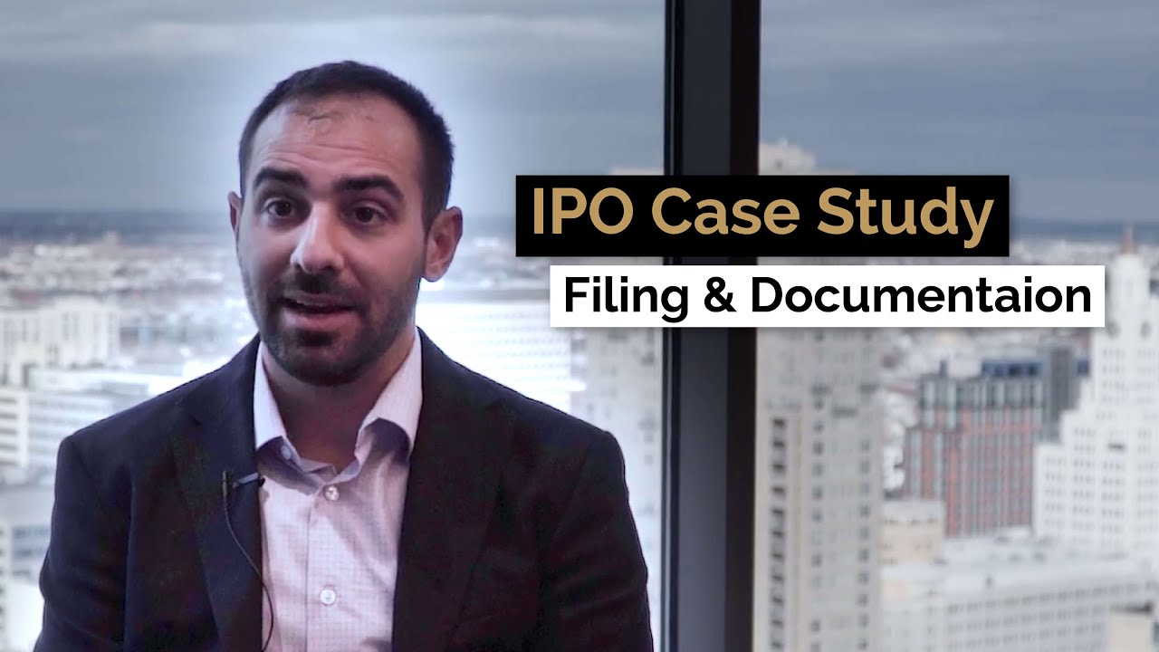 IPO Case Study: S-1 Filing and Key Documentation