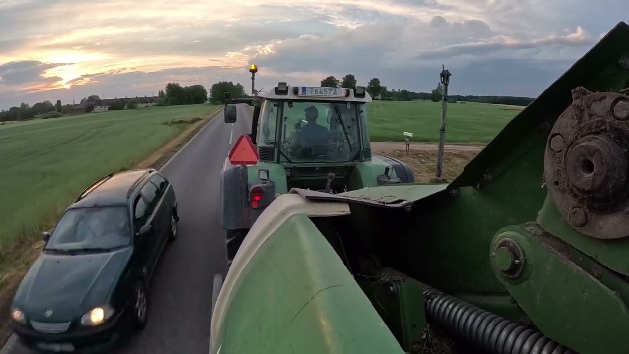 Šienapjūtė 2 dalis,Haymaking with Fendt 716,John Deer 4240s,New Holland T6050 elite