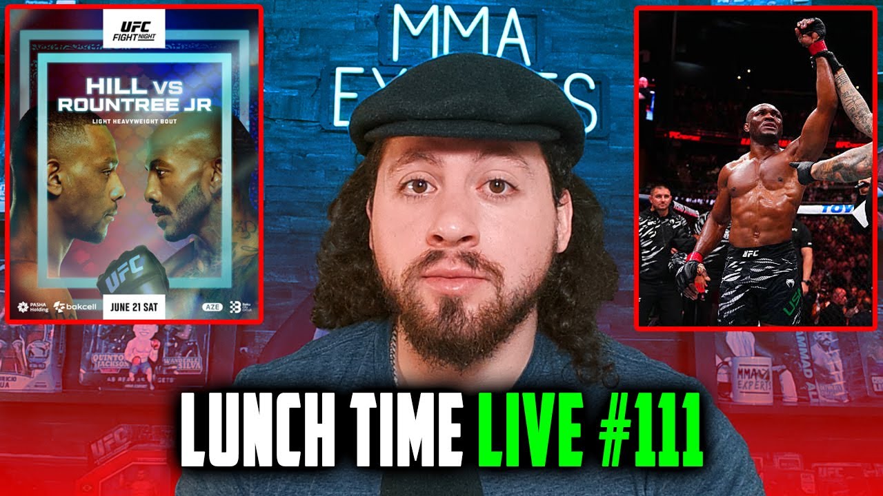 USMAN DOMINATES BUCKLEY! UFC BAKU PREDICTIONS? USMAN VS BELAL? - LUNCH TIME LIVE