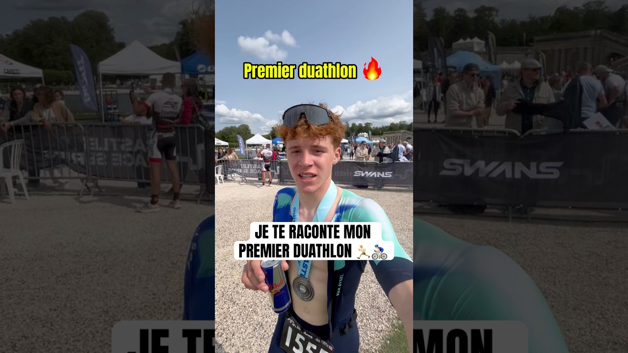 Premier duathlon 🔥🏃🚴🏻‍♂️ 