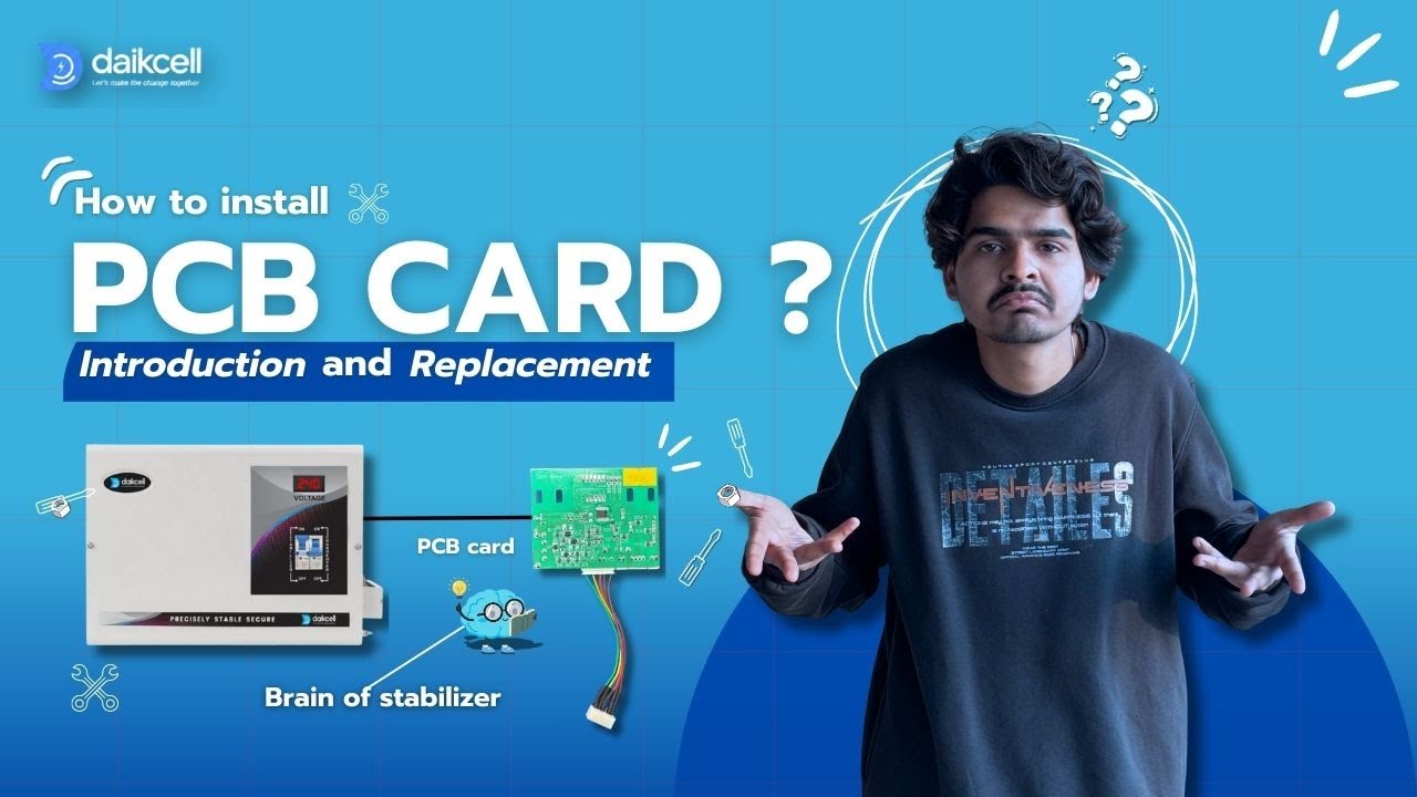 Stabilizer PCB Card Replacement Process | 