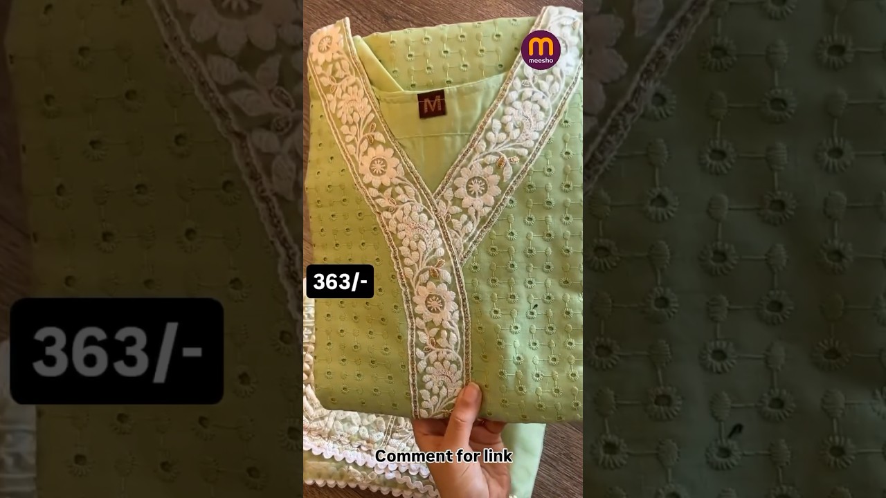 Meesho latest kurti haul | everyday wear cotton kurti set | #meesho #meeshohaul #kurti