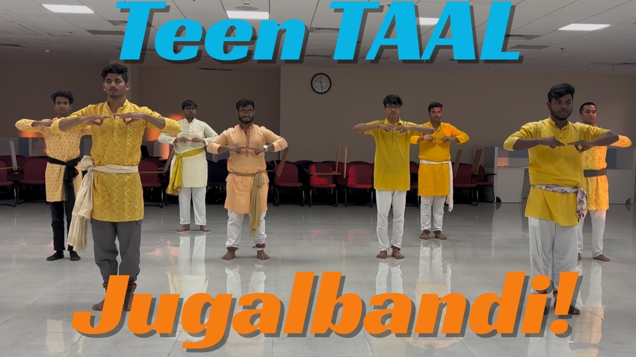 Teen Taal jugalbandi with 8 people| ft VeerKrModi