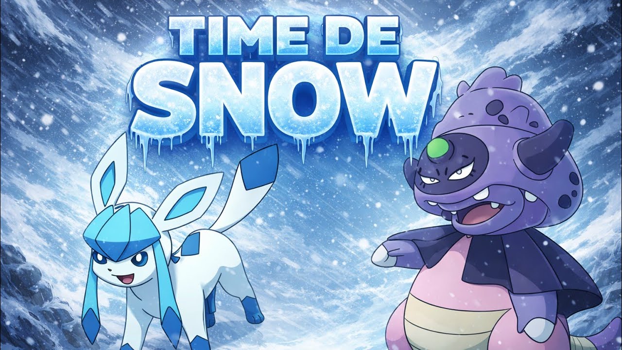 TEMPESTADE DE NEVE NO SHOWDOWN! Slowking de Galar e Glaceon Congelando o Meta!