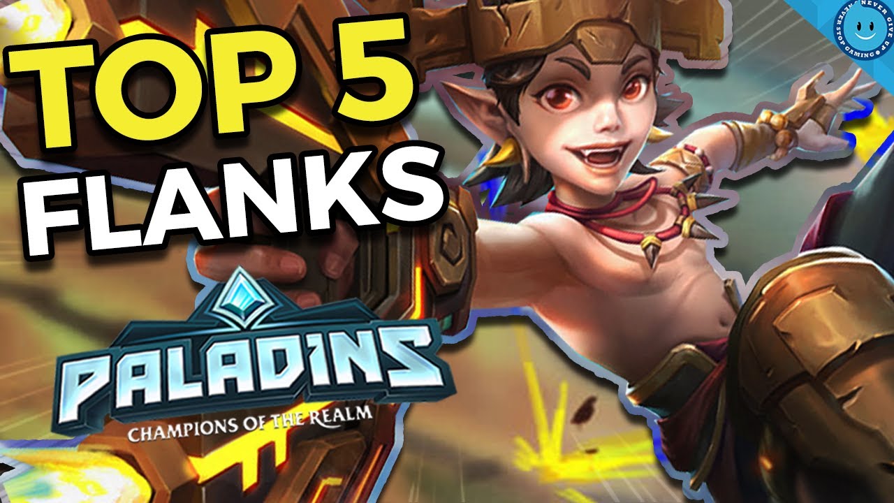 Top 5 Best Flank Champions In Paladins! (Competitive Tier List)