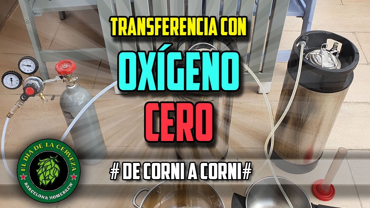 TRASVASE DE CERVEZA CON OXÍGENO 
