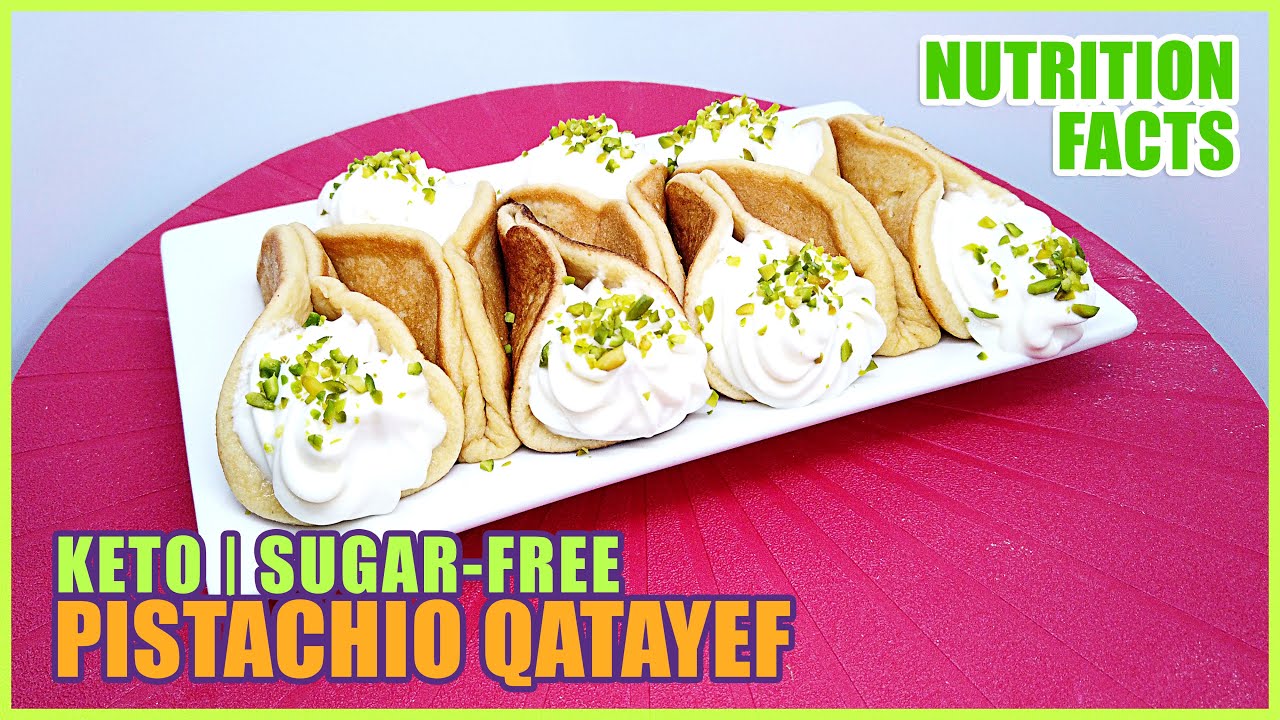 KETO PISTACHIO QATAYEF