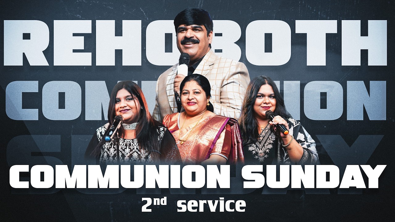 REHOBOTH COMMUNION SUNDAY | 2ND SERVICE | ENGLISH - KANNADA | 28-02 -2026 | PS.ANIL GOWDA |  PJIC