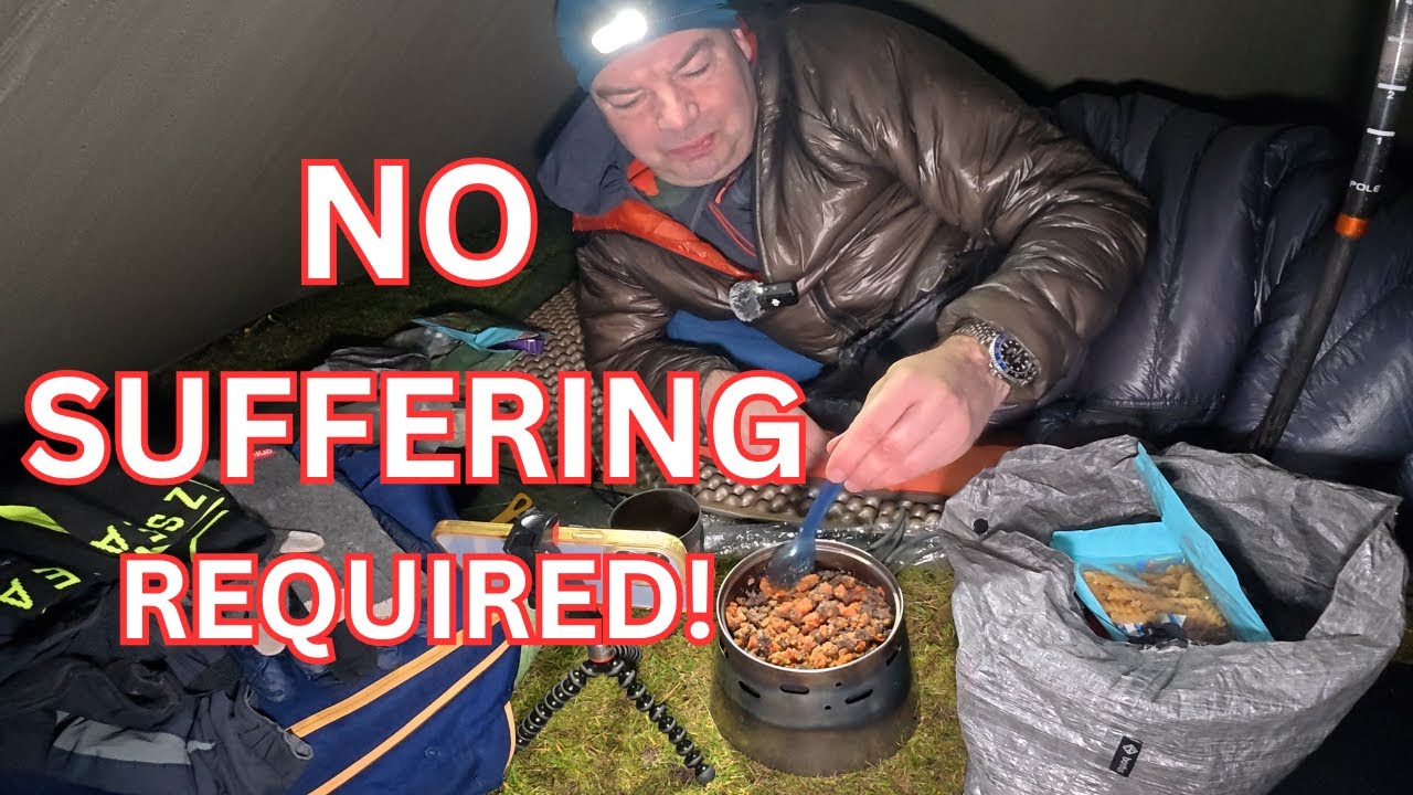 Дождь, чай и домашние сублимированные блюда – одиночный поход под тентом, эпизод 3