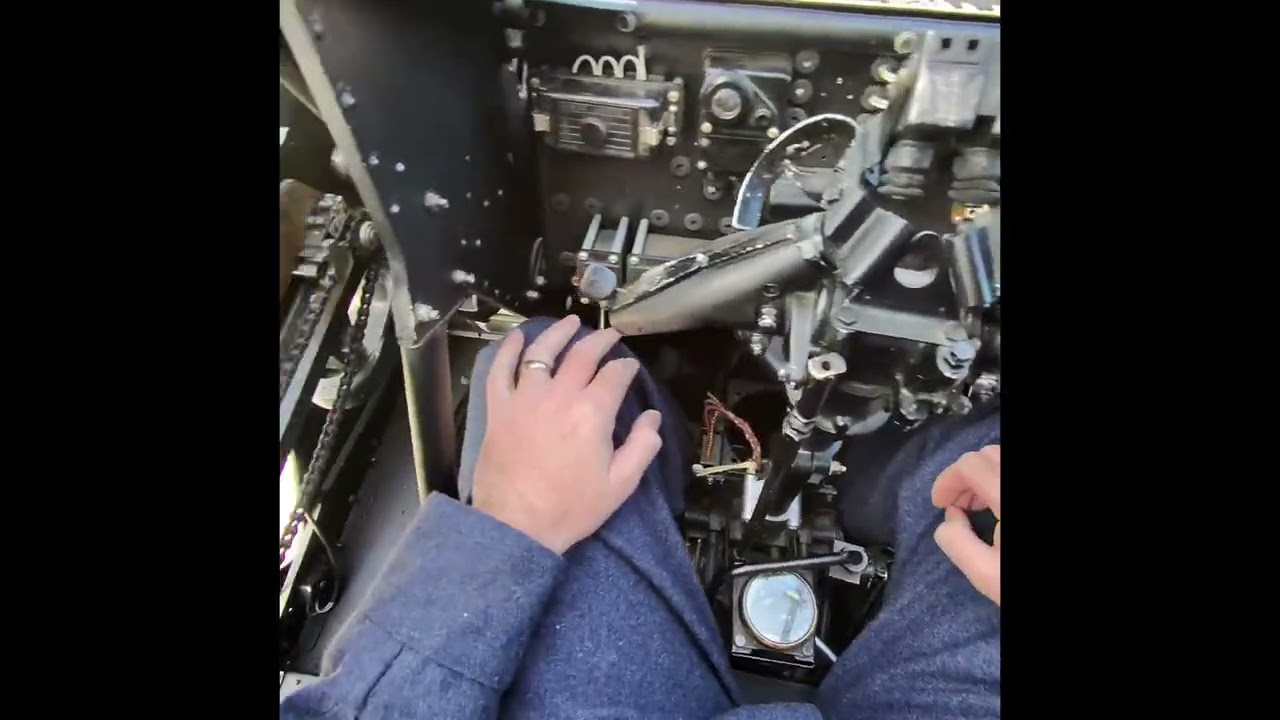 Lancaster Tail Gunner Turret Tour PoV Tailend Charlie 