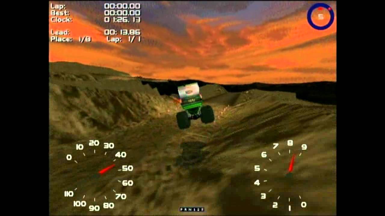 Monster Truck madness 2: Useful Shortcuts + Some gameplay