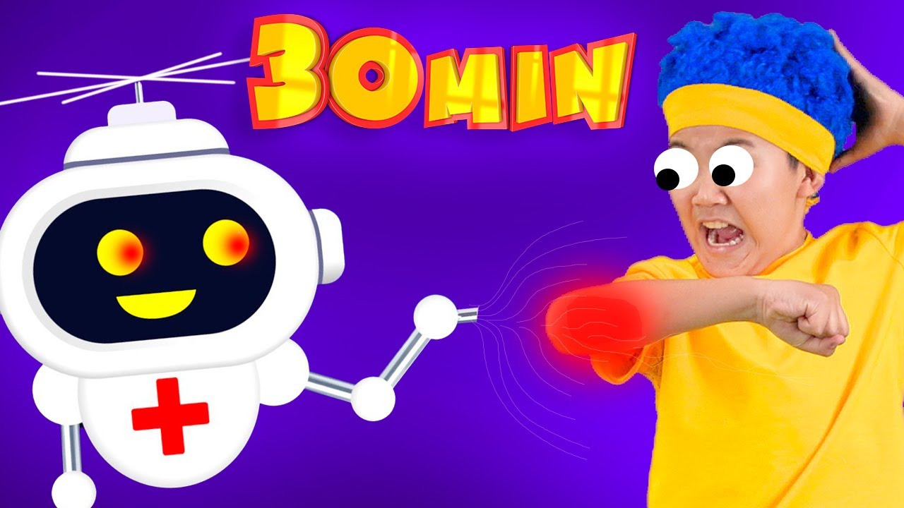 Doctor robot con mini DB | MEGA Compilaci&oacute;n | D Billions Canciones Infantiles