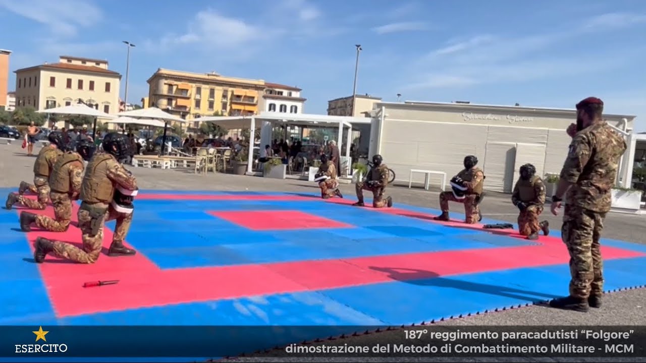 Dimostrazione del Metodo di Combattimento Militare - MCM