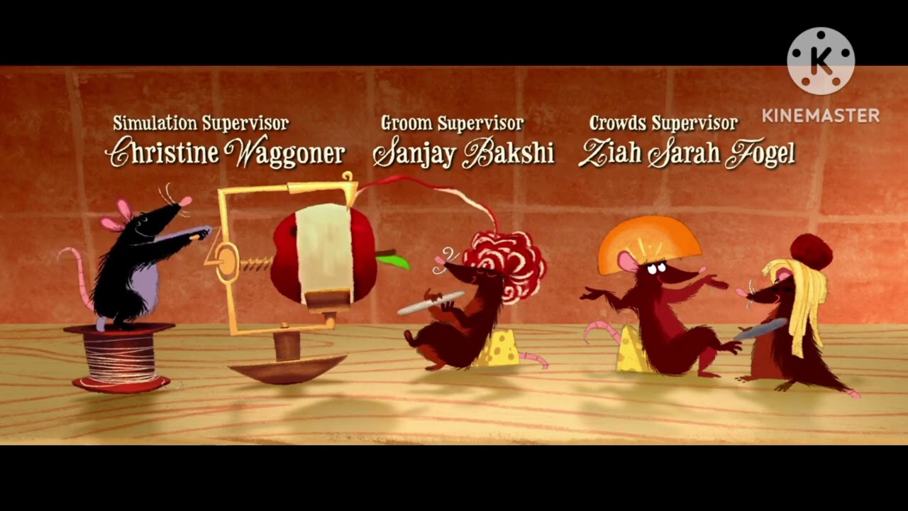 Créditos de Ratatouille V2 (Versión de Disney XD Disney Junior y Disney Channel)
