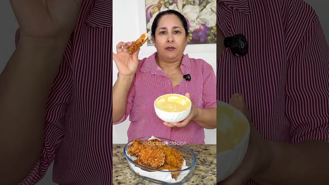 🍗 Frango Crocante Irresist&iacute;vel: Mais Crocante, Mais F&aacute;cil e Muito Melhor que Fast Food! 😱#receitas