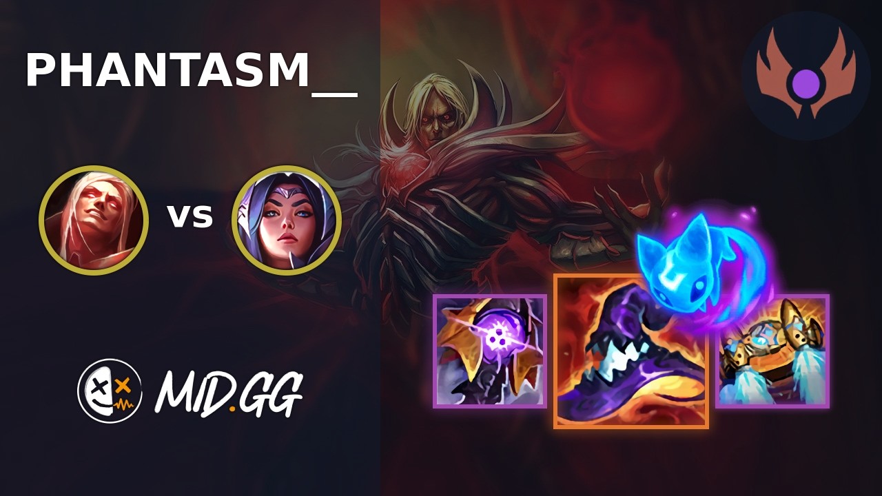 MID.GG: [ Phantasm__ ] Владимир MID против Ирелии | EUW MASTER | LOL Сезон 2026