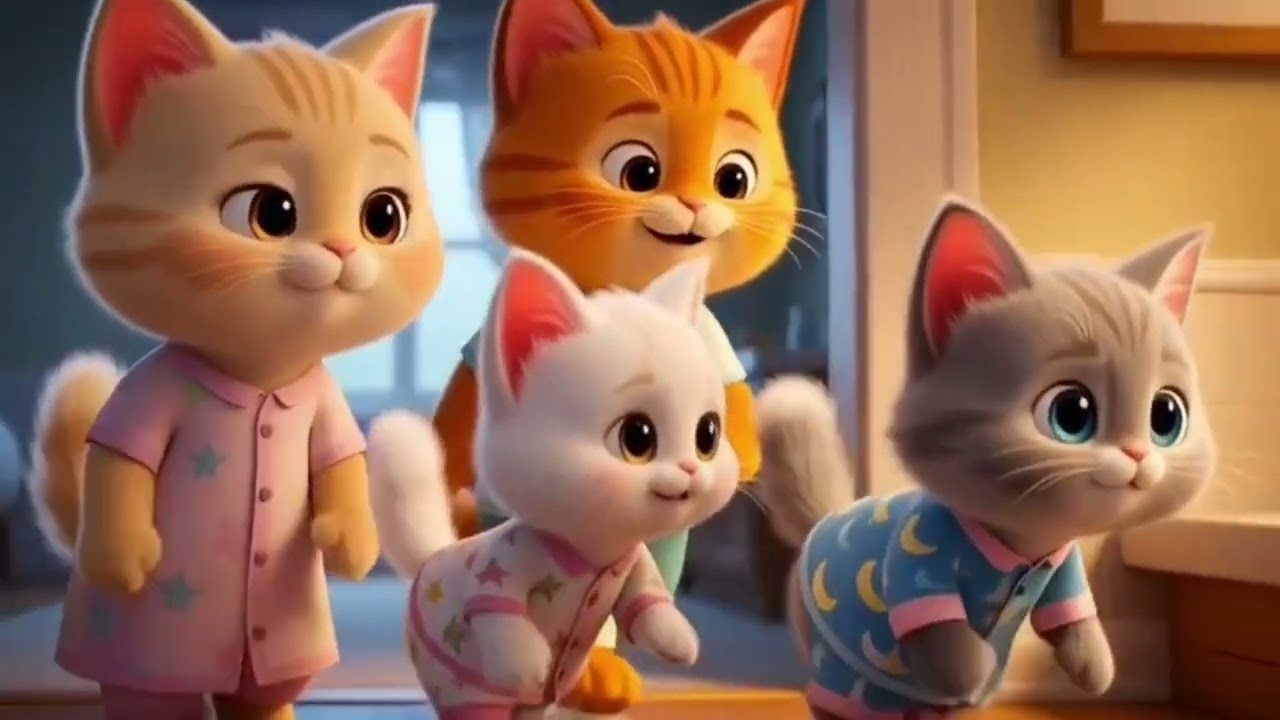 “A Day in Kittens’ Family Life 🐱💖