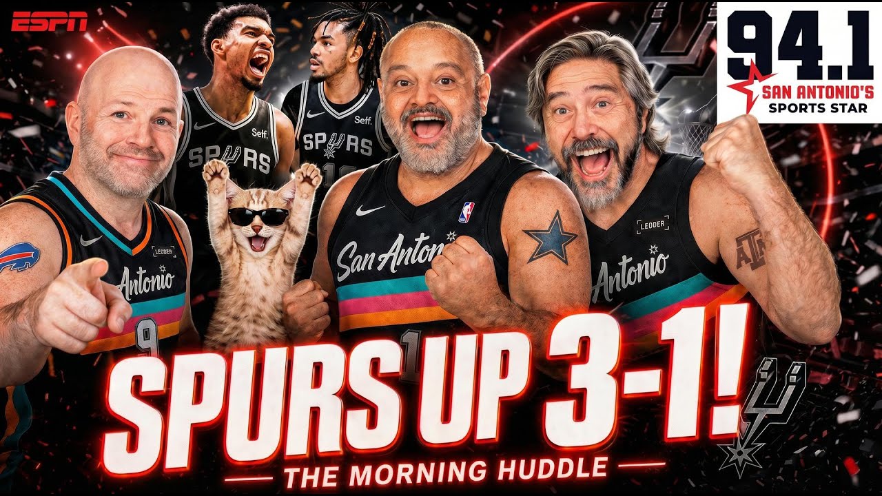 Spurs are up 3-1! | The Morning Huddle