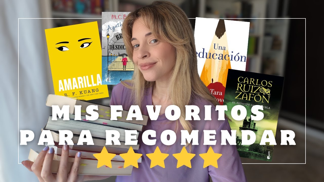 📚Mis 10 libros favoritos para recomendar a cualquier persona😍