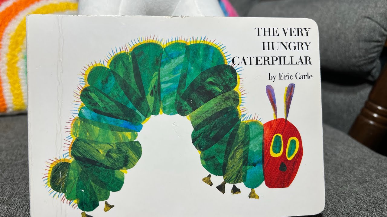 The Book “The Very Hungry Caterpillar” Read by Veronica Rose the Flying Unicorn