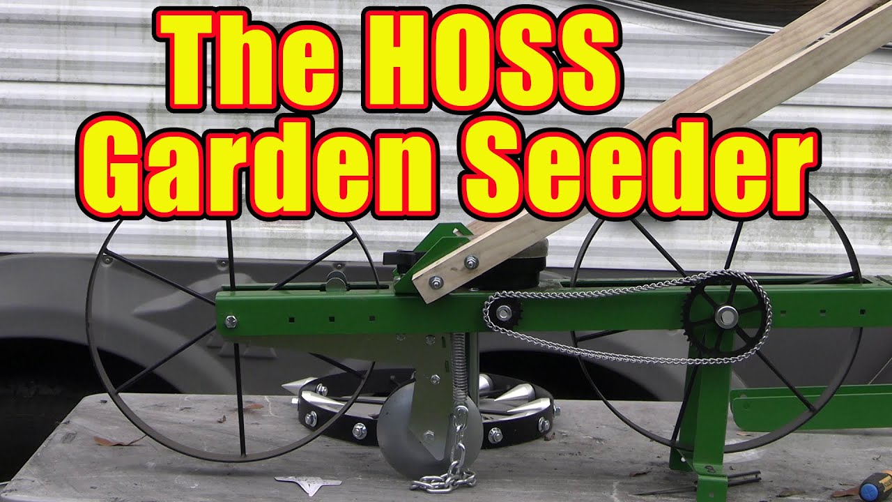 The Hoss Garden Seeder - Setup & Planting in Virgin Soil