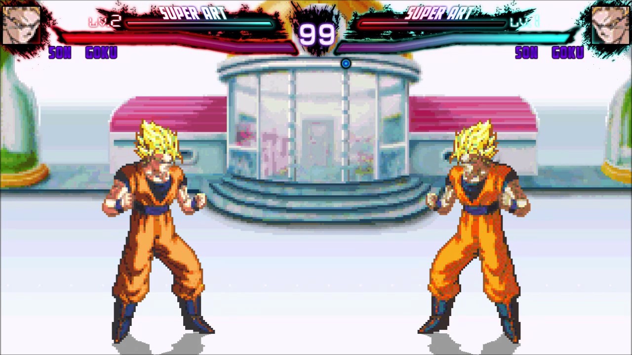 Epic M.U.G.E.N Battle: Son Goku (anime) vs.  Son Goku (manga)