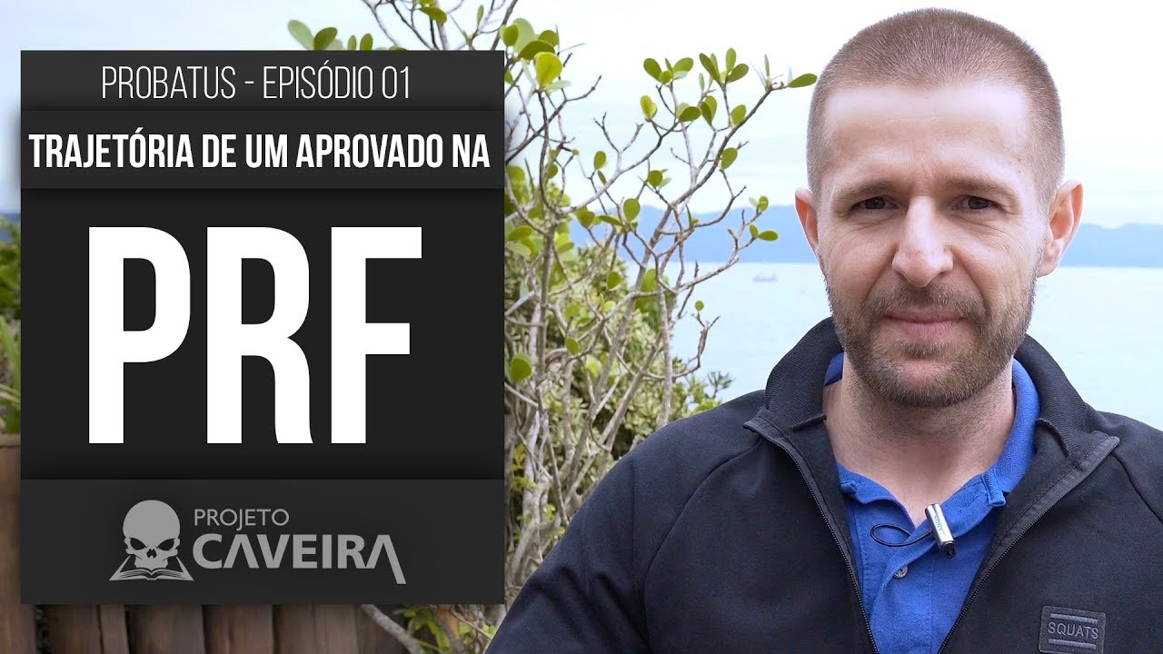 Projeto Caveira - Trajetória de um aprovado na PRF - Episódio 01- Douglas Orlando
