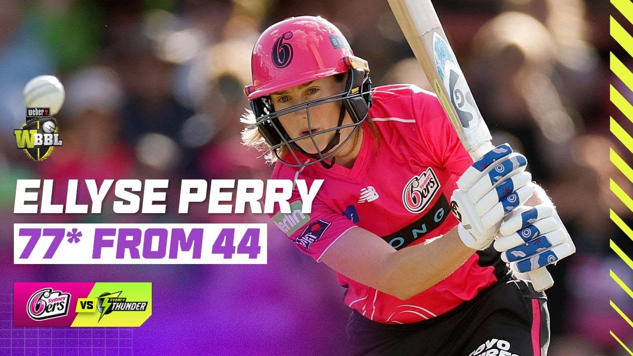Elysse Perry Carries Her Bat To Sydney Smash Triumph | #WBBL11