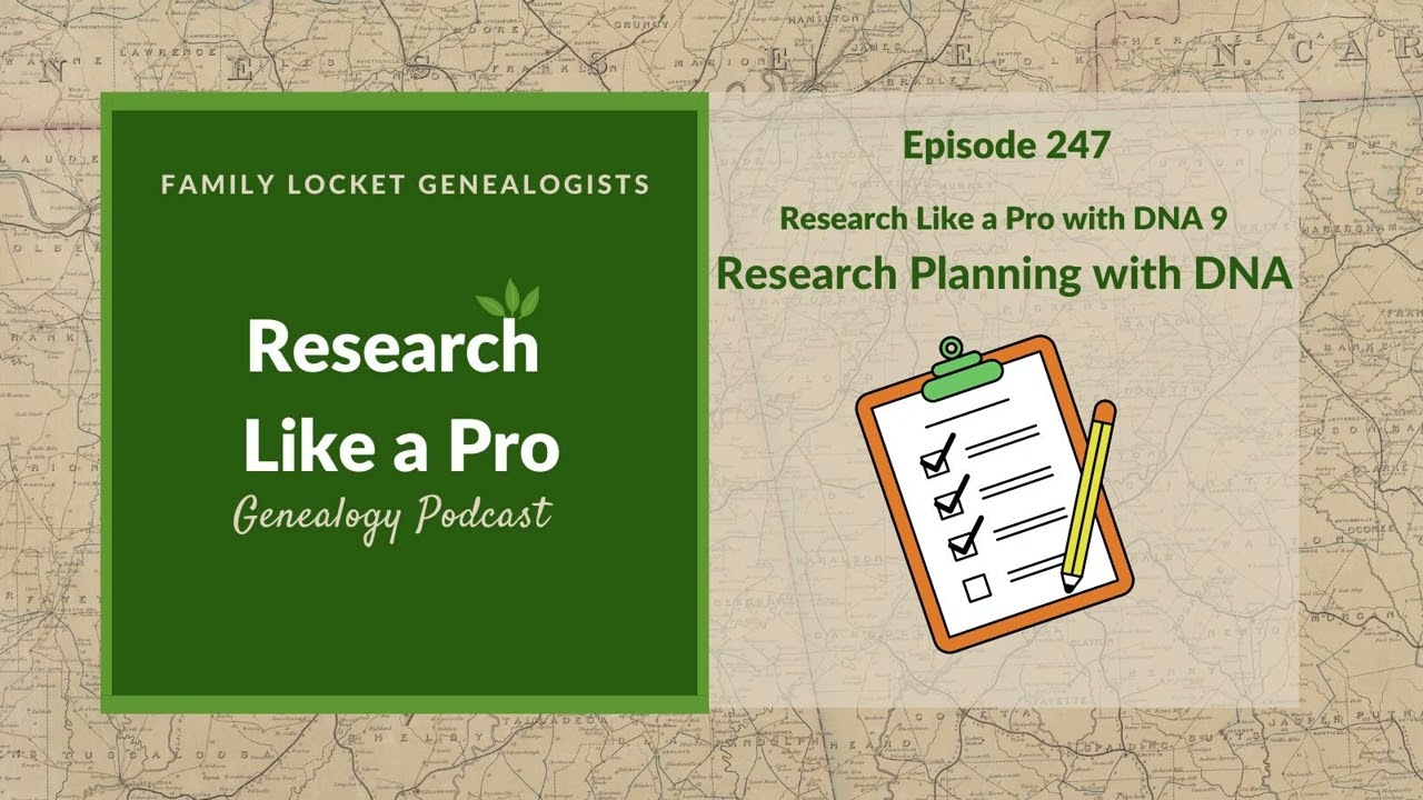 RLP 247: RLP with DNA 9- Research Planning
