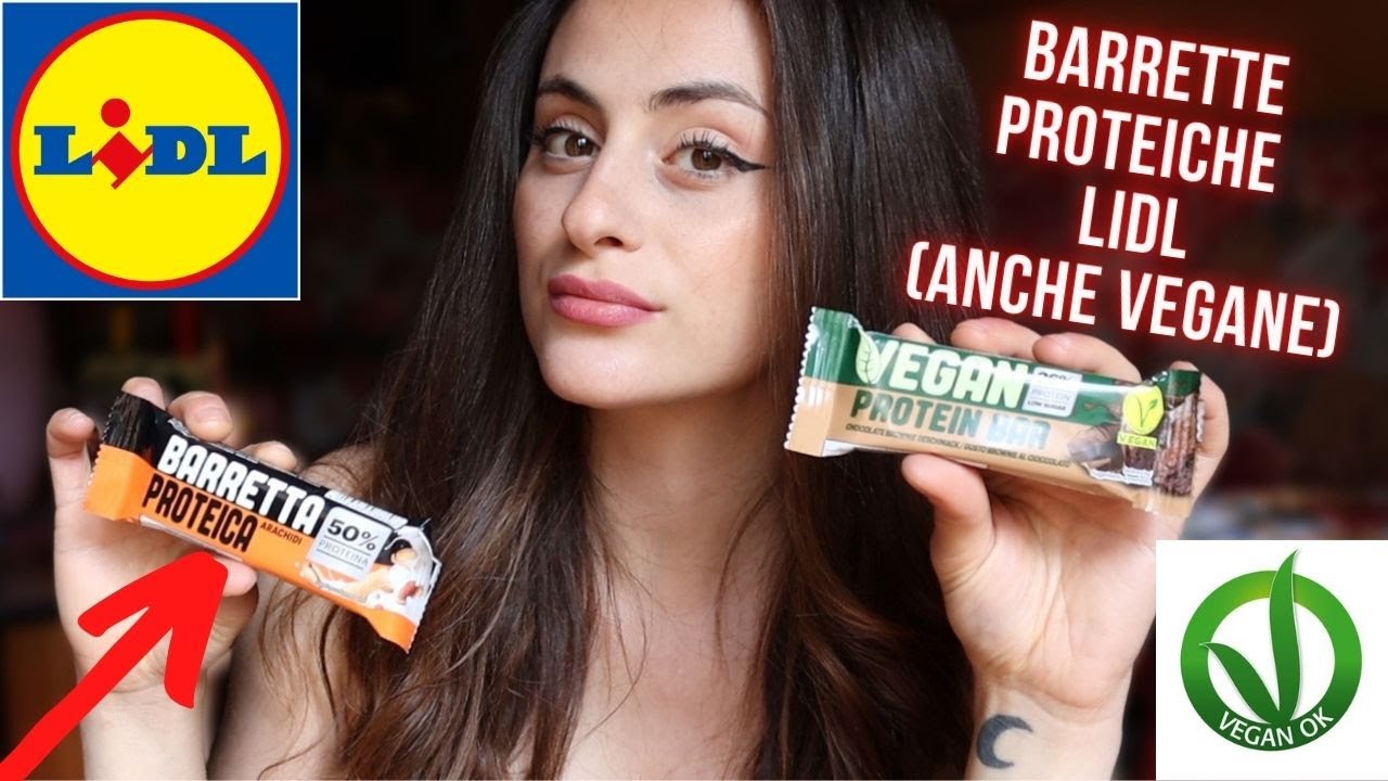 BARRETTE PROTEICHE ( ANCHE VEGANE) LIDL #Spesasana